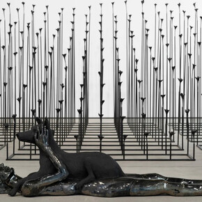 Elizabeth Jaeger, Resent the sky, exhibition view. Courtesy of Klemm’s Gallery