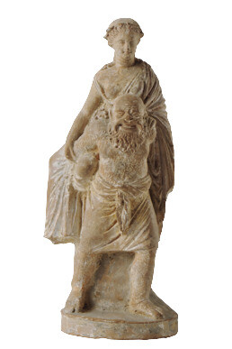 Ephedrismos Group, Late 4th century B. Cthought to be AtticTerracottaH 22 cm