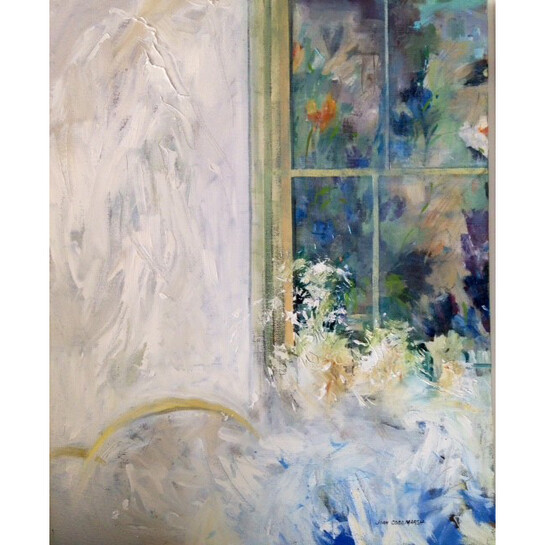 Joan Cobb Marsh, Interior Light 4, 16”x20”, oil on canvas