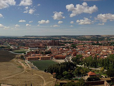 Panorama de Palencia, España