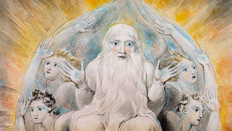 William Blake; Dios bendiciendo el séptimo día