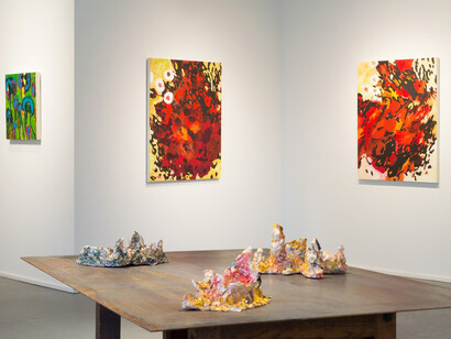 False Indigo, Exhbition view. Courtesy of Proto Gallery