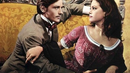 Alain Delon e Claudia Cardinale nel Gattopardo