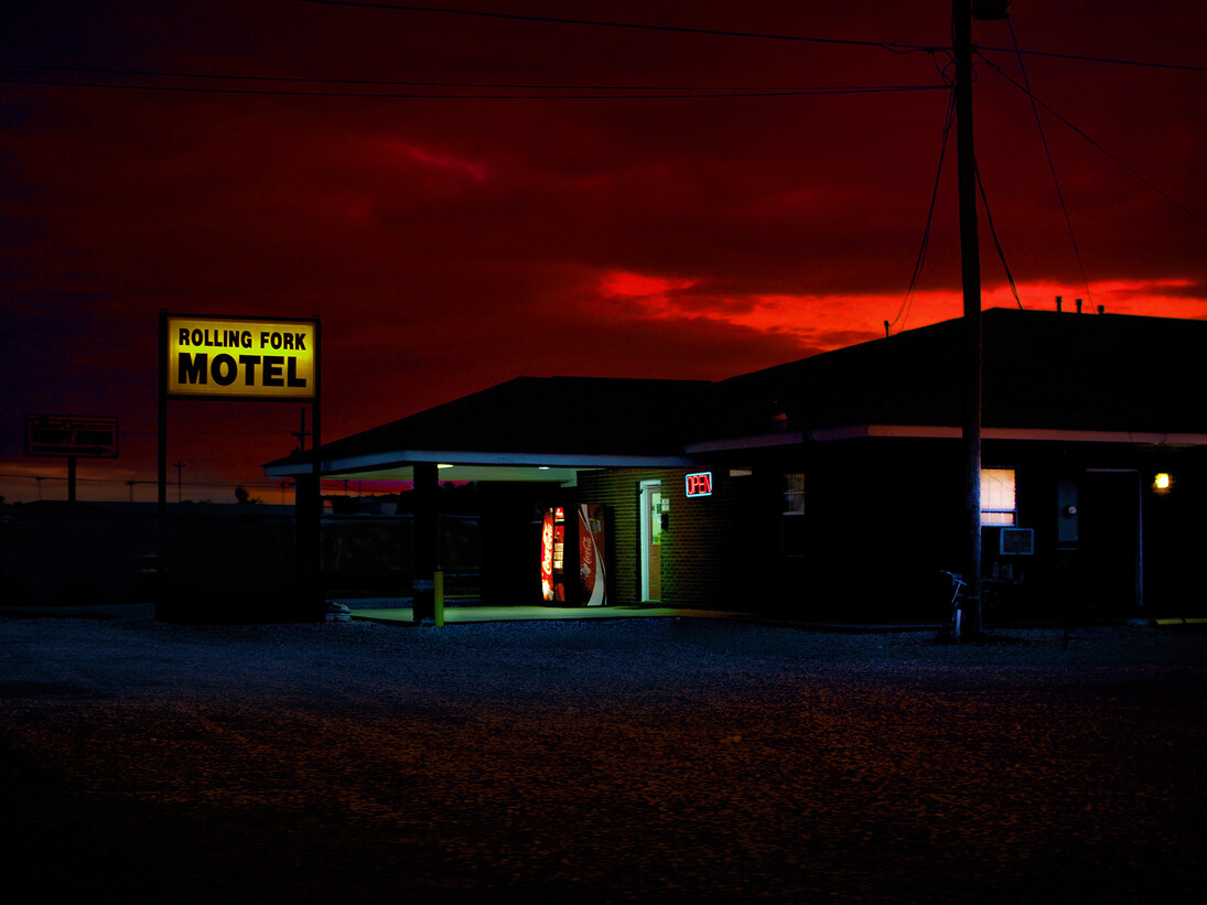 Ben Kustow, Rolling Fork, 2014, C-Print on Aluminium, 41 3/4 x 41 3/4 in, 106 x 106 cm