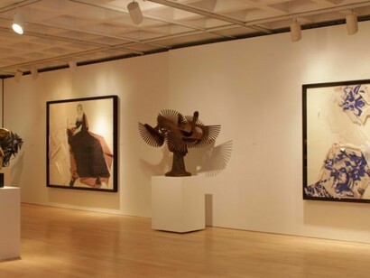 Installation View of Exhibition © Manolo Valdés, courtesy Marlborough Gallery, New York
