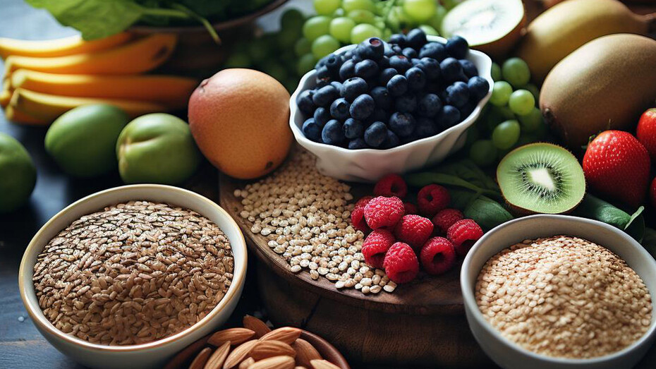 Alimentos fuente de fibra alimentaria