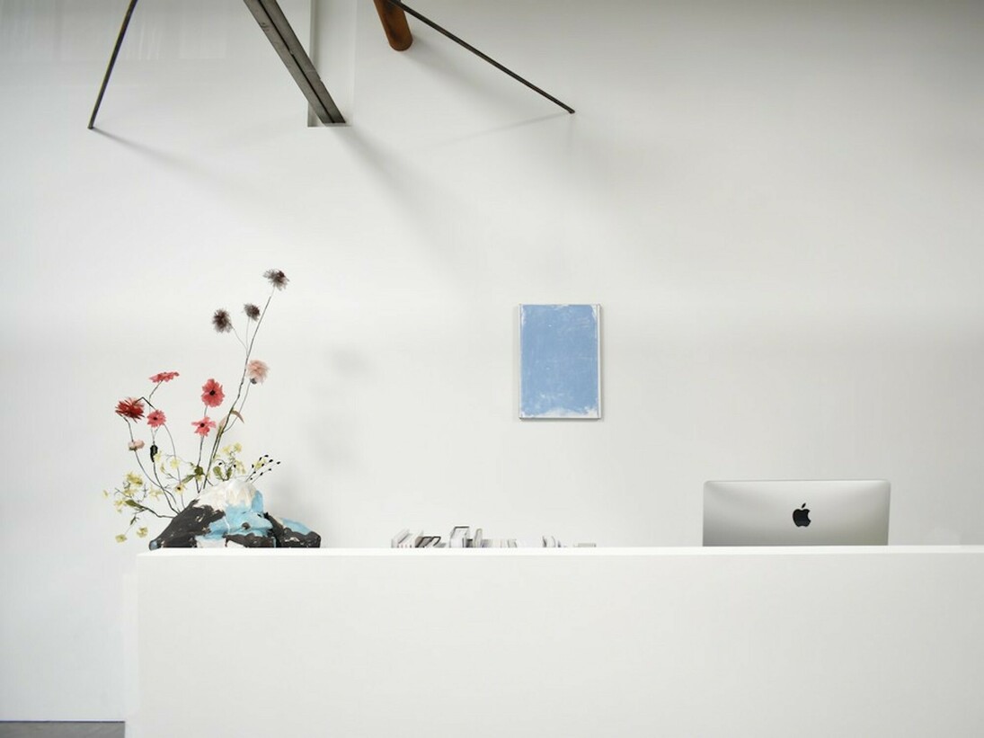 John Zurier, Exhibition view. Courtesy of Anglim Gilbert Gallery