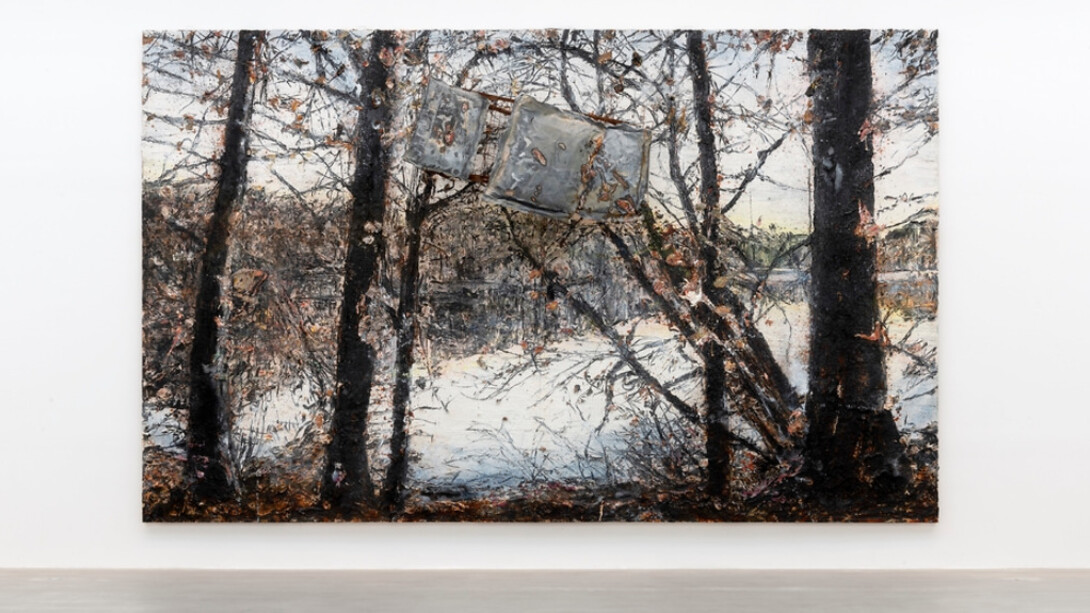 It comes in waves. Courtesy of Thaddaeus Ropac Gallery