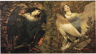 «Sirin y Alkonost» (1899), Viktor Vasnetsov