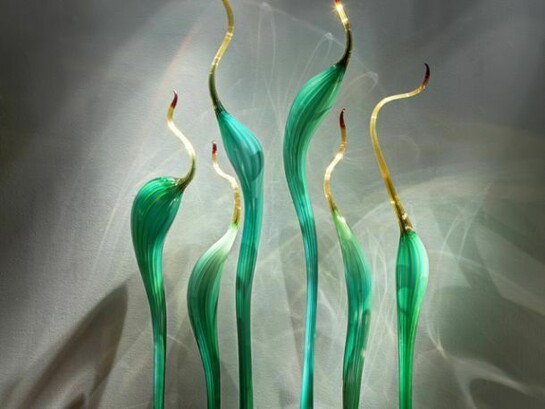 Dale Chihuly, Amber Jade Herons