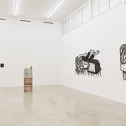 Artisti vari, What the eye brought back, veduta della mostra. Per gentile concessione di P420