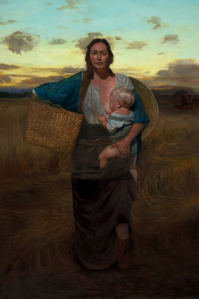 Morgan Irons, Mother (detail). Courtesy of LewAllen Galleries