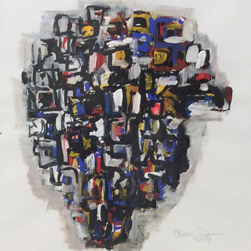 Chris Duncan, Untitled 1, 2009, 17 1/4" X 16" 
