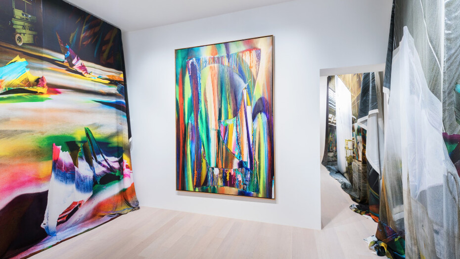 Katharina Grosse. Courtesy of Gagosian Gallery