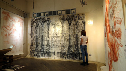 La mostra d'arte di Stefano Reolon, Padova, Galleria Civica Cavour