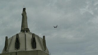 Cúpula de la "Parroquia del Purísimo Corazón de María", colonia Del Valle, Ciudad de México, México