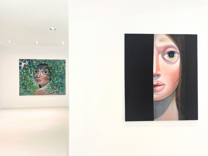 Tania Marmolejo, Under the Influence, exhibition view. Courtesy of the artist and Villazan Gallery