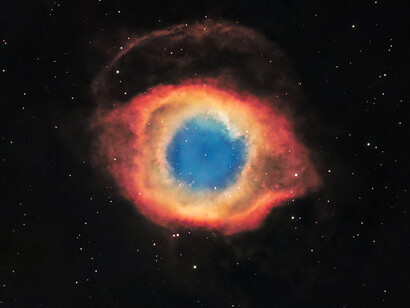 Nebulosa de la Hélice, nebulosa Helix, NGC 7293 o nebulosa del ojo de Dios