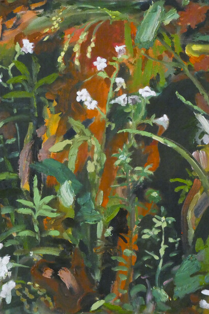 Andrew Catanese, Kneedeep in the foxgloves (detail). Courtesy of Johansson Projects