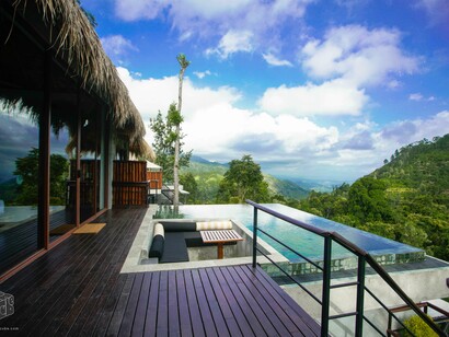 Poolside view from the Resort