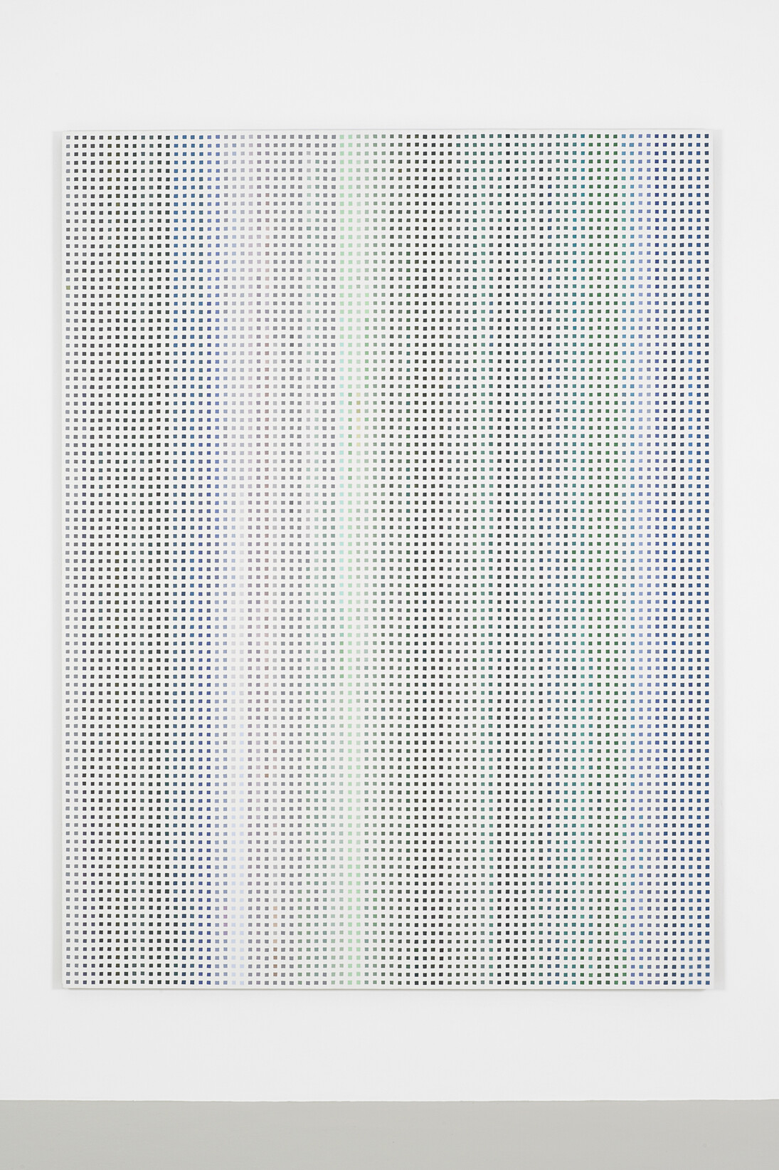 Cheyney Thompson, Stochastic Process Painting 5, 2014, Oil on canvas, 207 x 156 cm / 81.50 x 61.42 inches, Courtesy of Campoli Presti, London / Paris 
