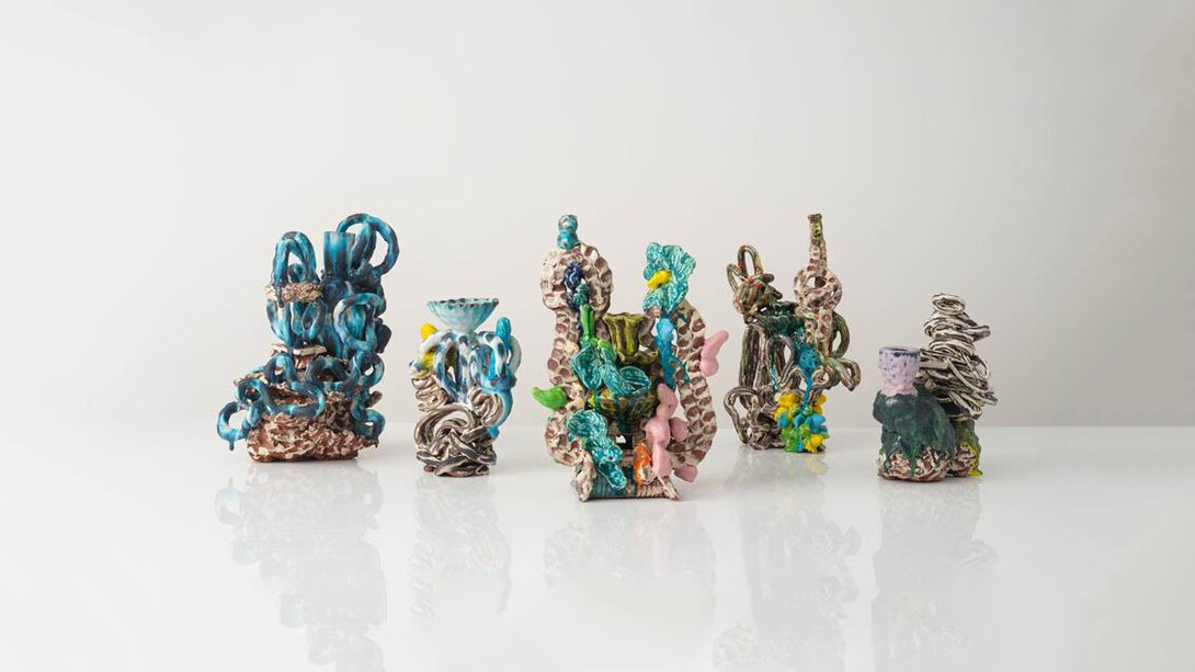 Graham Marks, For joy and grieving, objects in exhibition. Courtesy of HB381