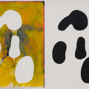 Mike Kelley, Untitled (Collages 1974-2011), 1974-2011, Mixed media and collage on paper, 2 parts: 61 x 45.7 cm /24 x 18 in. each. Photo: Jeff McLane © Mike Kelley Foundation for the Arts. All Rights Reserved/VAGA at ARS, NY, Courtesy the Foundation and Hauser & Wirth.
