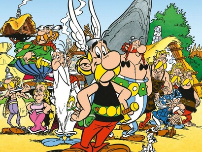 Los personajes de la saga de Asterix