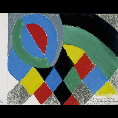 Sonia Delaunay, Untitled, 1960