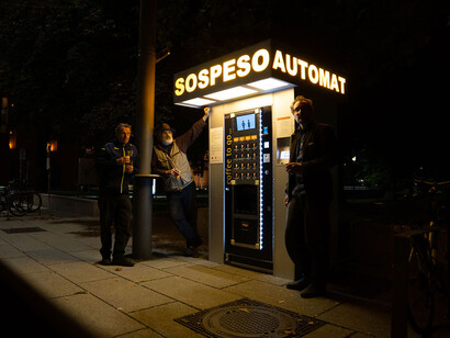 Leopold Kessler, Automat sospeso, 2024. Courtesy of Musa Museum