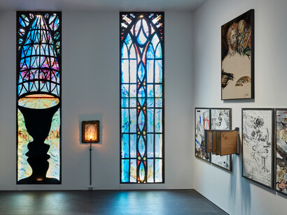 Joris Van de Moortel, Hell on earth, in search of Pur, Nur and Fur, exhibition view. Courtesy of S.M.A.K