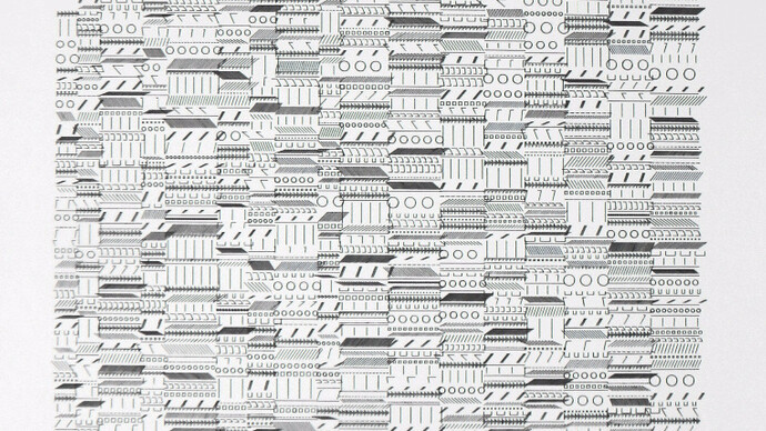 Beyond the lines. Courtesy of Galerie Charlot