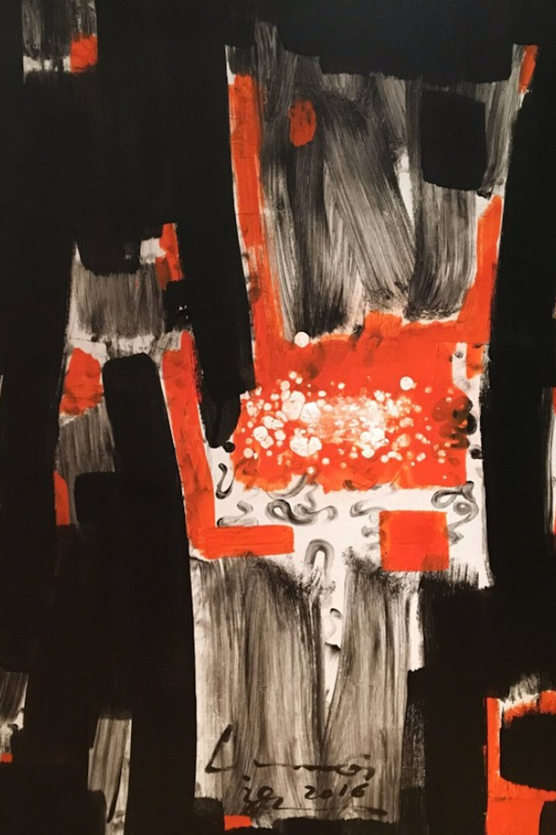 Tsai YuLung, Weave (1), 2016. Courtesy of Gallery Elena Shchukina