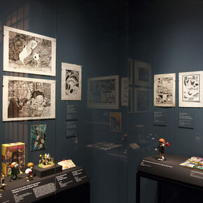 Vue de l'exposition "Enfers et fantômes d'Asie" © musée du quai Branly - Jacques Chirac, photo Gautier Deblonde