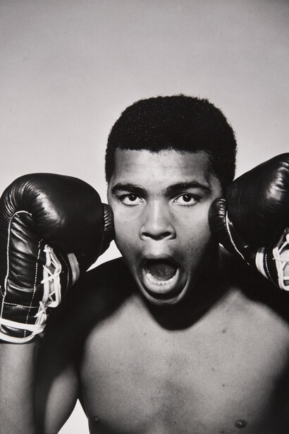 Philippe Halsman, Muhammad Ali (né Cassius Clay), 1963, Archives Philippe Halsman. © 2015 Philippe Halsman Archive / Magnum Photos