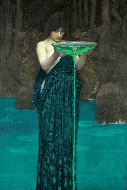 6. J. W. Waterhouse, Circe invidiosa, 1892. Adelaide, Art Gallery of South Australia
