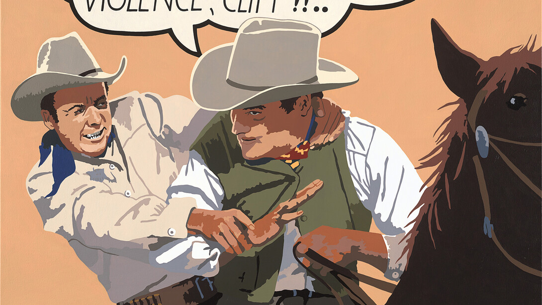 Billy Schenck, Gratuitous violence (detail). Courtesy of JoAnne Artman Gallery