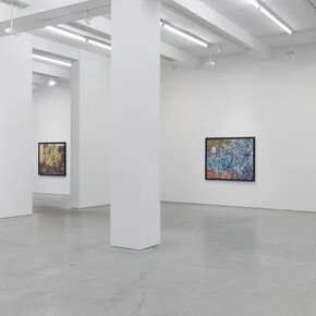 Vik Muniz, Brushstrokes, exhibition view. Courtesy of Sikkema Malloy Jenkins