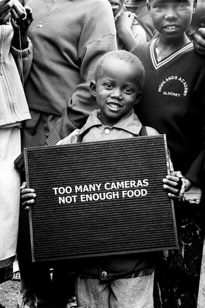 Reminder the children are our future. Courtesy of the Bishop Gallery 