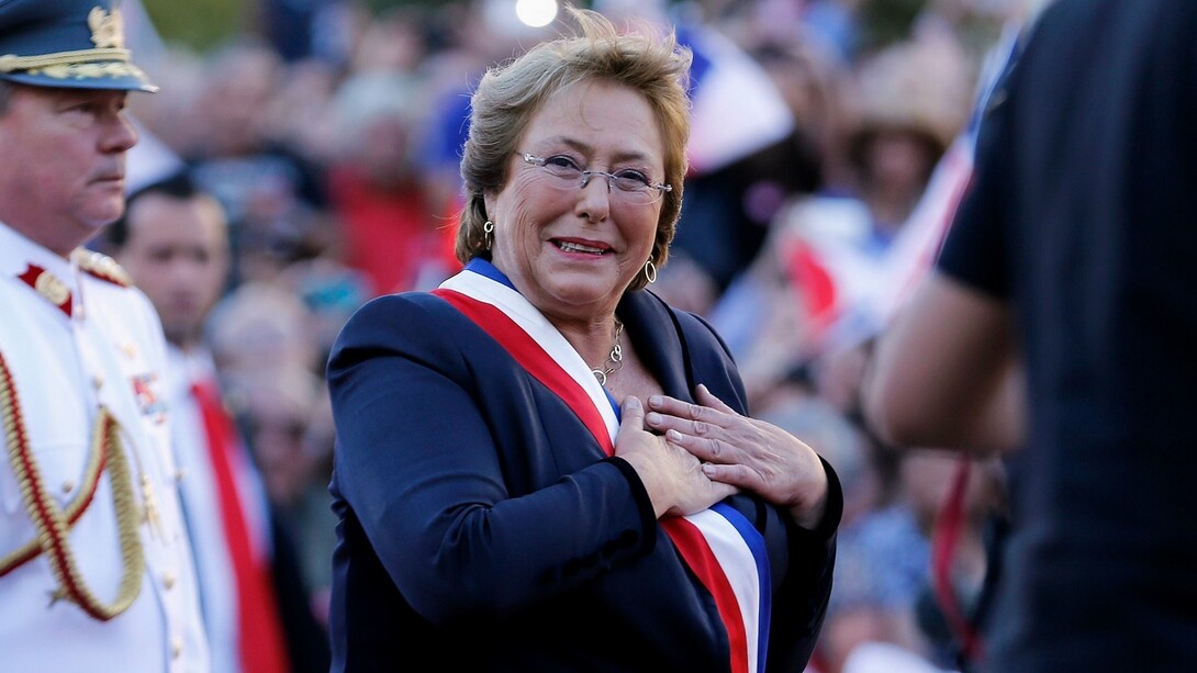 Toma de posesión de Bachelet como presidenta de Chile, 11 de marzo de 2014