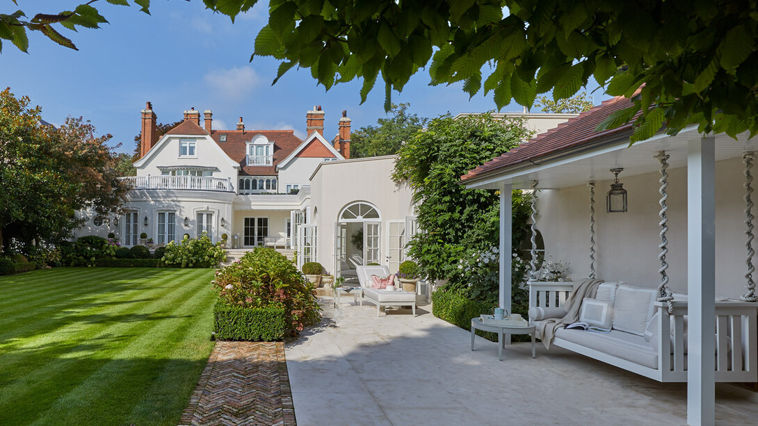Classic five-bedroom family home, Wimbledon, with Art and Crafts Heritage by Katharine Pooley. Credit Ray Main