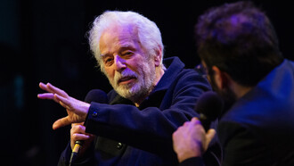 Alejandro Jodorowsky en el Festival Internacional del Cómic en Angulema, Francia, 2020