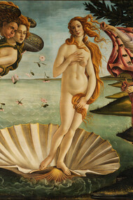 «El nacimiento de Venus», Sandro Boticcelli