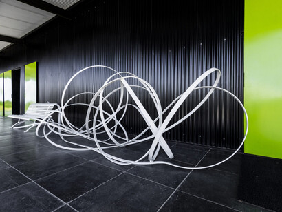 Pablo Reinoso, Oscillations, exhibition view. Courtesy of Xippas