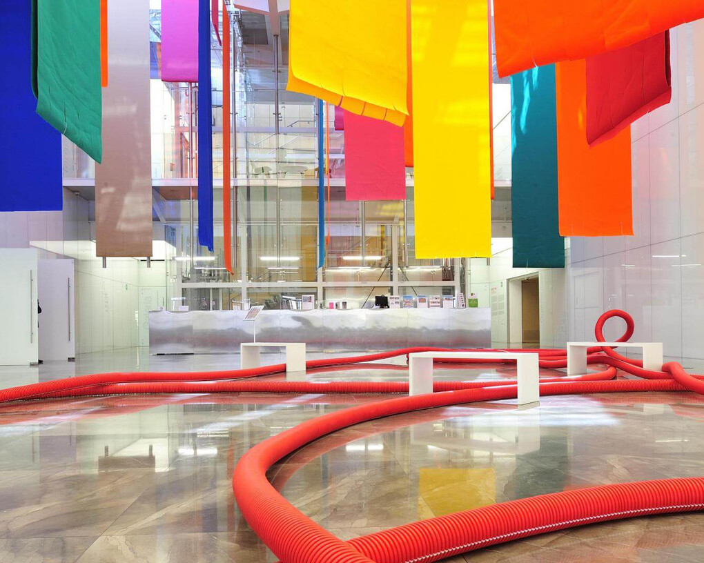 Sheila Hicks. Courtesy of Museo Amparo