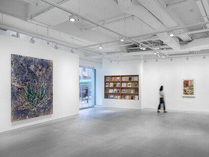 Mark Bradford, Exotica, exhibition view. Courtesy of Hauser & Wirth