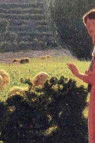 Giuseppe Pellizza da Volpedo, "Idillio verde"