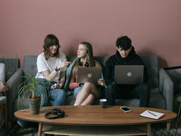 Hybrid work lets people travel to the office only a few days per week, saving time and money