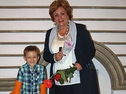 Jasminka Domaš, a spokeswoman of Bet Israel, during promotion of her book