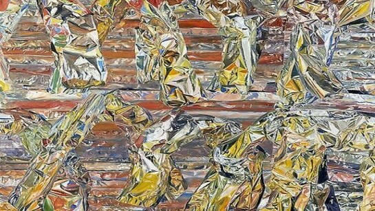 William Daniels, Untitled, 2013, Oil on board, 41 X 37 3/8 inches (104 X 95 cm)